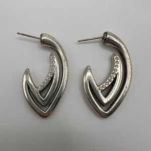 Brighton J Hoop Earrings